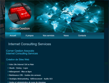 Tablet Screenshot of cornergestion.com